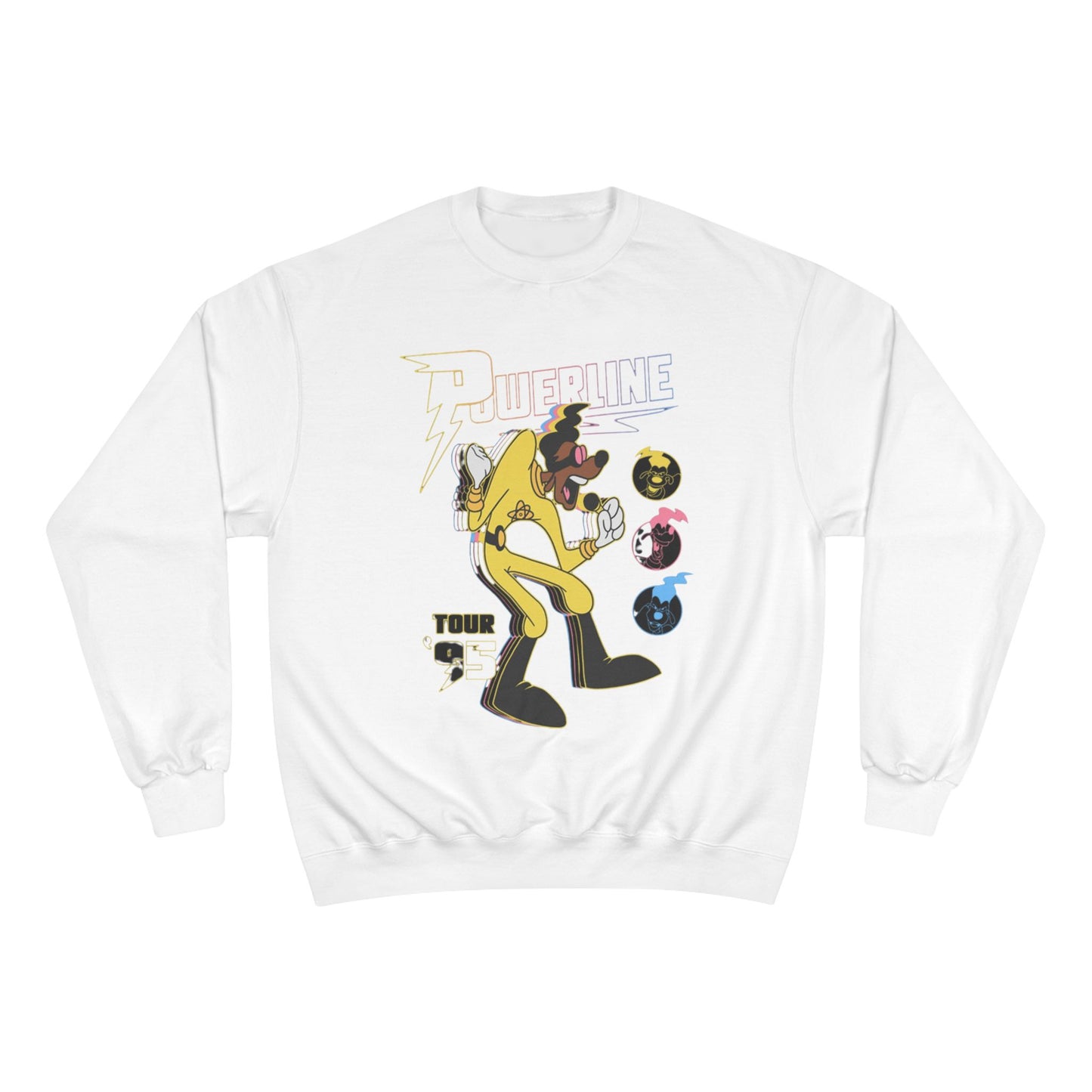Vintage Powerline Sweatshirt - Retro STAND OUT Tour '95 Graphic Apparel