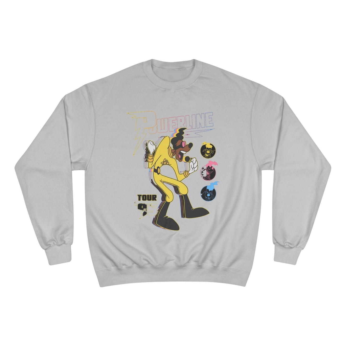 Vintage Powerline Sweatshirt - Retro STAND OUT Tour '95 Graphic Apparel